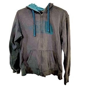 Aged Worn The North Face BLUE Men’s M Hiking Hoodie